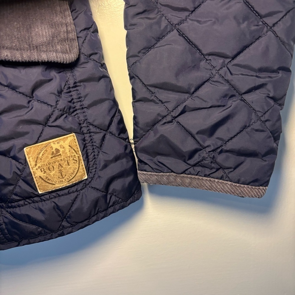 Harvey & Jones Navy Lightweight Quilted Jacket - Picture 7 of 11